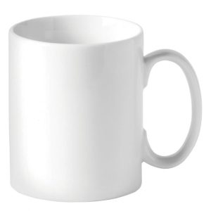 White china mug 11oz