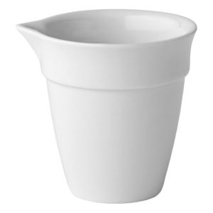 White china individual sauce jug