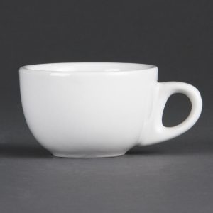 White china espresso cup