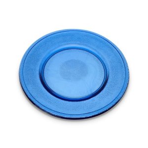 Cobalt Blue Glass Charger/Serving plate