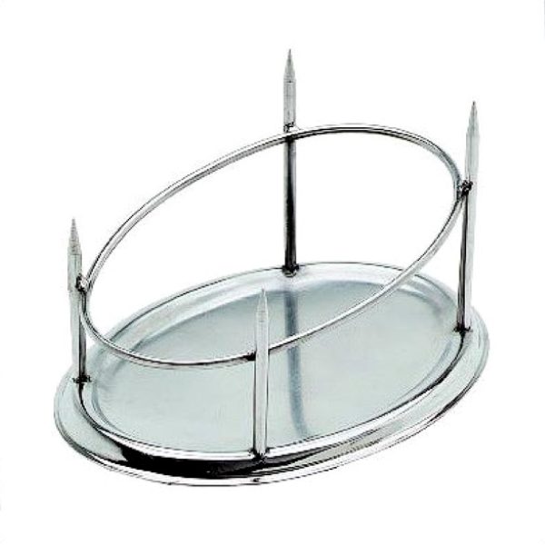 Stainless steel ham stand