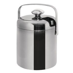 Stainless steel insulated ice bucket