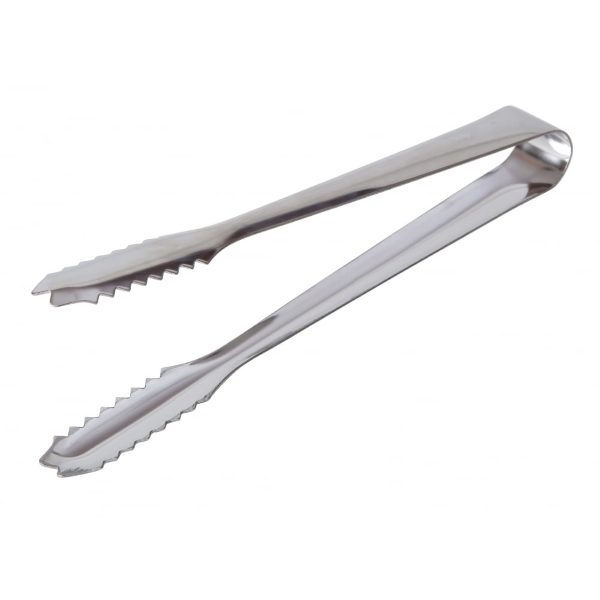 Stainless steel ice tongs