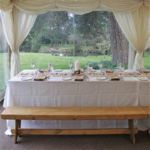 6' Rustic Wooden Bench