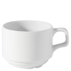 Classic White Tea/Coffee Cup 8oz