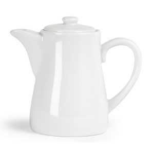 Classic White Coffee Pot 24oz