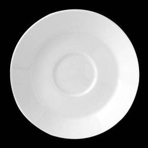 Fine White Tea/Coffee Saucer