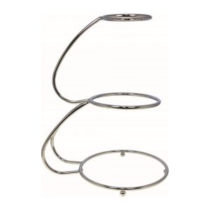 'E' Shape 3 Tier Cake Stand