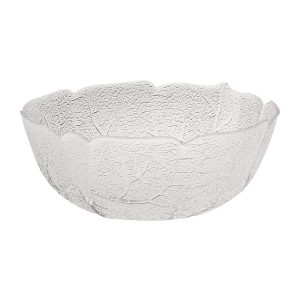 Glass Salad Bowl 11"