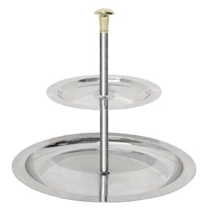 2 Tier Table Display Tray/Cake Stand
