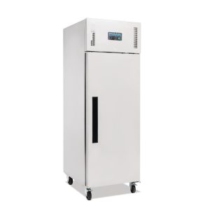 Upright Stainless Steel 600L Fridge- Gastro Compatible