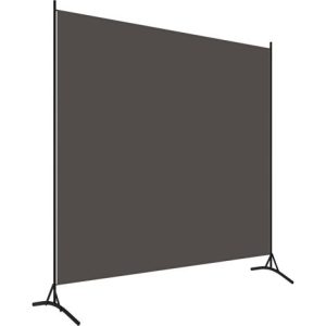 1-Panel Room Divider Anthracite 175x180 cm